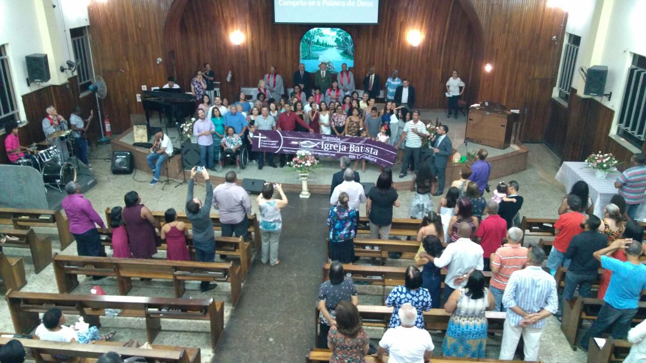 culto de Organização da Igreja Segunda Igreja Batista em Cascadura